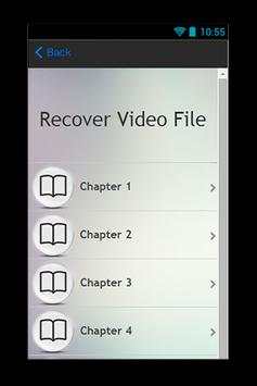 Recover Video File Guide скриншот 2