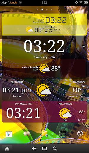 Weather ACE Clock Widget Pack screenshot 8