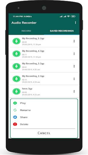 Audio Recorder screenshot 3