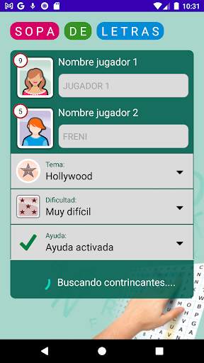 Sopa de letras screenshot 2