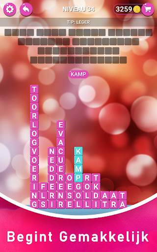 Woord Puzzels - Mooi kruiswoordpuzzel Woordspel screenshot 4