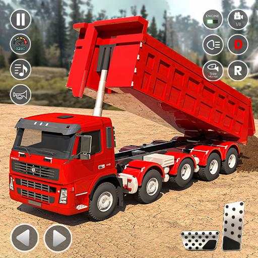 Real Cargo Truck Games 2023 screenshot 1