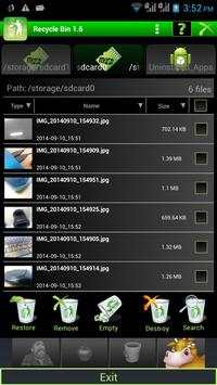 Recycle Bin for Android screenshot 1