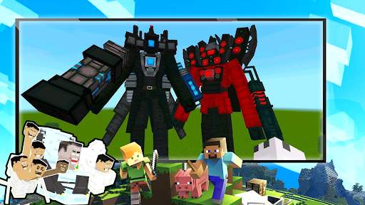 Mod Speakerman Minecraft screenshot 2