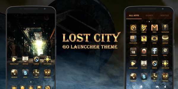 Lost City Go Launcher Theme screenshot 6