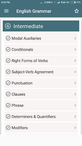 English Grammar Handbook screenshot 2