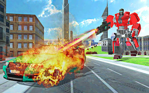 US Police Transform Robot War screenshot 5