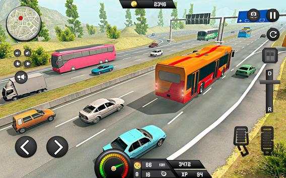 City Driving Bus Driving Simulator 2019: Modern screenshot 5