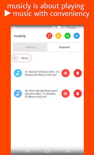 musicly screenshot 1