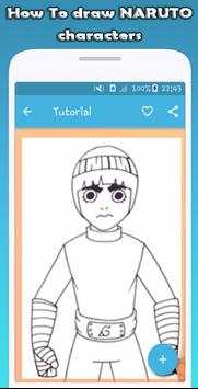 How To Draw Naruto Characters screenshot 4