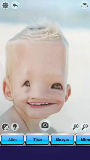 Face Warp - Crazy Selfie Camera 4 تصوير الشاشة