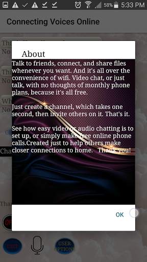 Four Way WiFi Walkie Talkie Radio & More screenshot 8