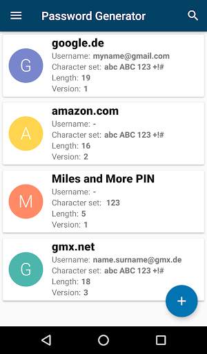 Password Generator (Privacy Friendly) screenshot 1