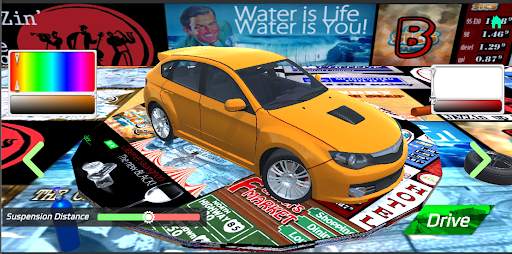 Roof Car Driving screenshot 4