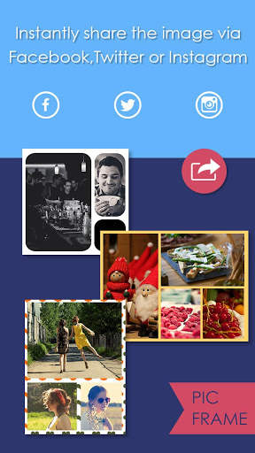 Pic Frame - Photo Collage Grid screenshot 5