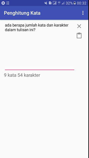 Penghitung Kata dan karakter скриншот 5