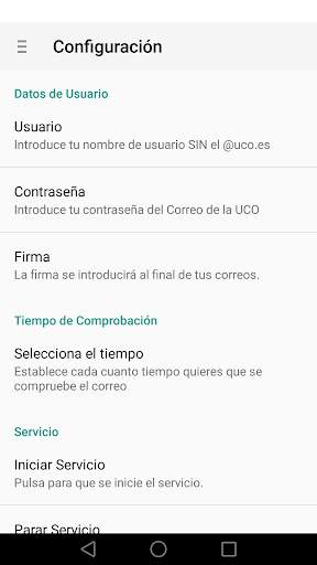 UCO Mail Checker screenshot 4