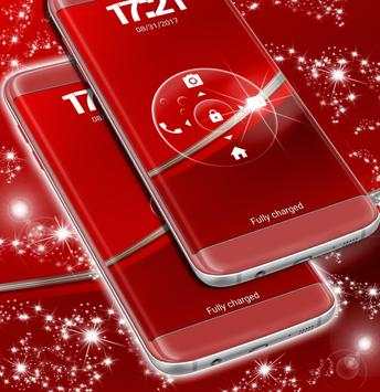 Hd Red Lock Screen Theme screenshot 2