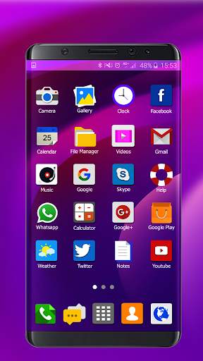 Theme for Samsung S8 Edge screenshot 1
