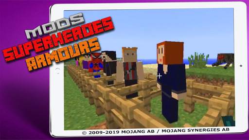 SuperHeroes Mod Armours screenshot 3