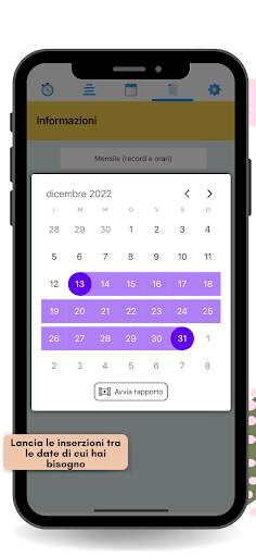 Ore lavorate screenshot 6