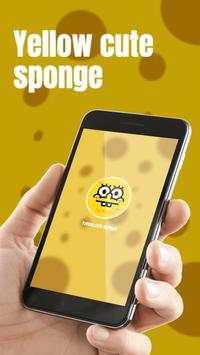 Yellow cute sponge theme screenshot 1