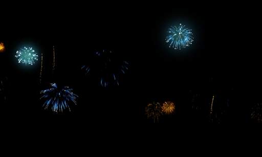 Free Fireworks Live Wallpaper screenshot 1
