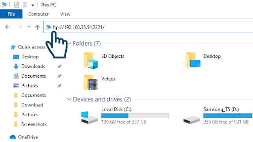 Wifi FTP Server screenshot 4
