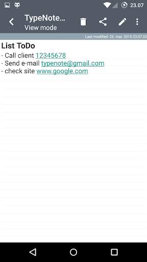 TypeNote Notepad 3 تصوير الشاشة
