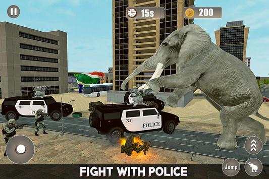 simulateur d'éléphant: ville déchaînée screenshot 10