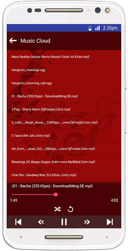 Music Cloud screenshot 3