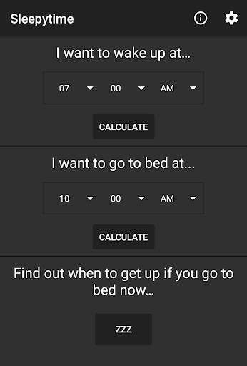 Sleepytime скриншот 1