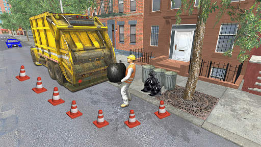 Trash Truck Drive Game : Garbage Truck 2020 screenshot 3