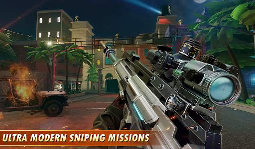 Gunung Sniper Pemogokan penembak: FPS Penembakan screenshot 8
