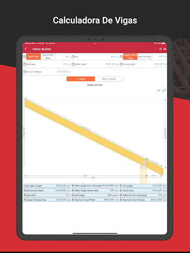 RedX Roof Calculadora de Techo screenshot 7
