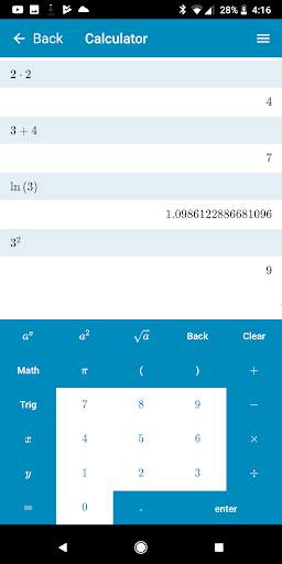 proCalc - Symbolic Derivate and Math Calculator screenshot 1
