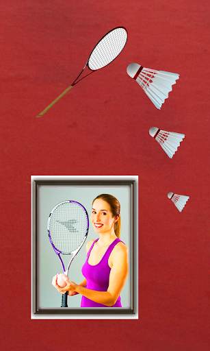 badminton photo editor - badminton photo frame screenshot 2