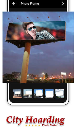 City Hoarding Photo Maker screenshot 1