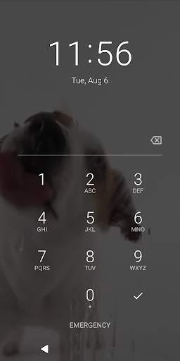 Dog Licking Live Wallpaper screenshot 4