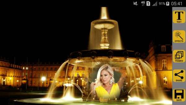 Water Fountain Photo Frames screenshot 2