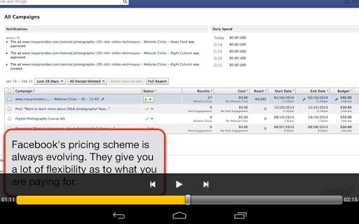 Course For Facebook Marketing screenshot 6