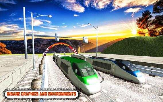 Crazy Subway Drive Chained Trains Racing Free Game screenshot 2