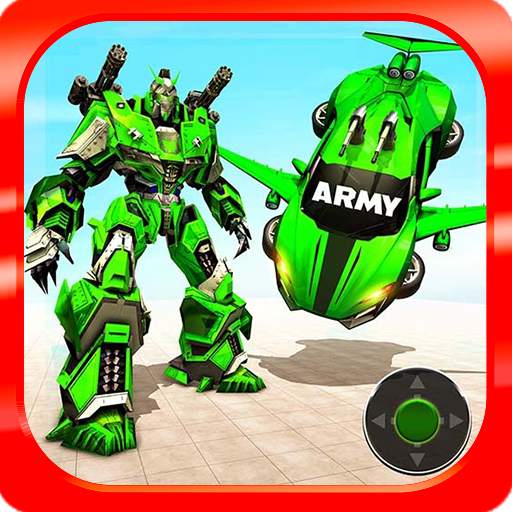 Flying Army Car Transform Robot Shooting Game 1.7