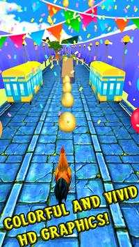 Angry Rooster Run - Animal Escape Subway Run screenshot 5