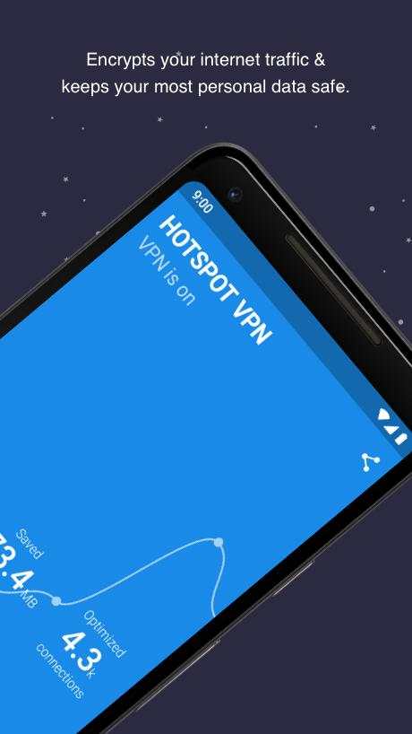 Hotspot VPN - Free, Unlimited, Fast, and Secure! screenshot 2