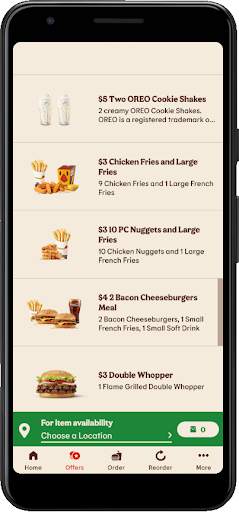Burger King Coupons & Happy Meal 100's of Games screenshot 2