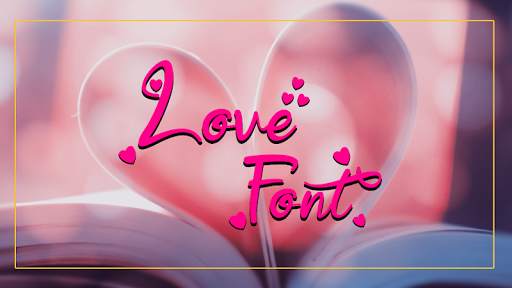 Love Free Font Style screenshot 1
