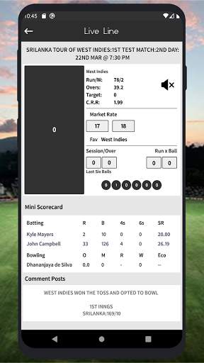 Cricket Live Score 2021 screenshot 2