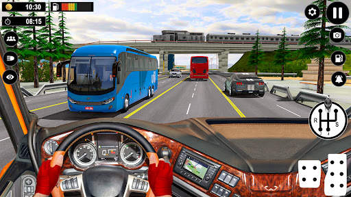 Racing in Bus - Bus Games screenshot 1