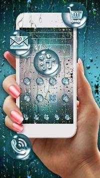 Water rain drops theme screenshot 3